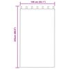 vidaXL Tende oscuranti 2 pcs Grigio chiaro 140 x 225 cm Velluto