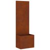 vidaXL Schermo per privacy in giardino Ruggine 50 x 32 x 150 cm