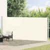 vidaXL Tenda da Sole Laterale Retrattile per Patio 180x600 cm Crema