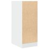 vidaXL Mobiletto da Farmacia Bianco 30x41x77,5 cm Legno Agglomerato