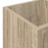 vidaXL Supporto per Ombrellone Rovere Sonoma 25 x 24,5 x 64 cm
