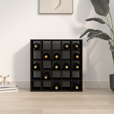 Portabottiglie Vino 120Bottiglie 112,5x23x123,5cm Massello Pino