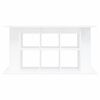 vidaXL Supporto per Acquario 120x40x60 cm in Legno Multistrato Bianco