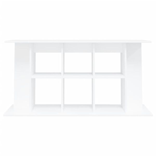 vidaXL Supporto per Acquario 120x40x60 cm in Legno Multistrato Bianco