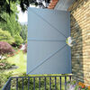 vidaXL Tenda Laterale per Terrazza Pieghevole Grigio 240x160 cm