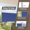 vidaXL Tenda Laterale Retrattile per Patio 100x300 cm Blu