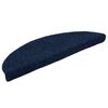 vidaXL Tappetini per scale autoadesivi 20 pz 56x17x3 cm blu navy semicircolari