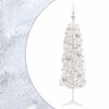 vidaXL Albero di Natale Artificiale Slim con Palline 150 cm 150 LED