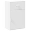 vidaXL Armadietto Bianco 56,5x39x90 cm in Legno Multistrato