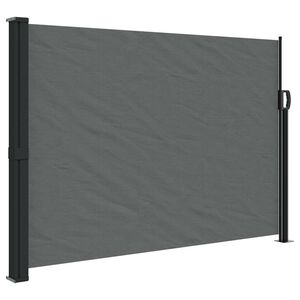 vidaXL Tenda da sole laterale retrattile antracite 140x500 cm
