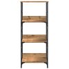 vidaXL Libreria Rovere Artigianale 50x33x117,5 cm Legno Multistrato