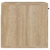 vidaXL Mobile a Parete Rovere Sonoma 80x36,5x35 cm Legno Multistrato