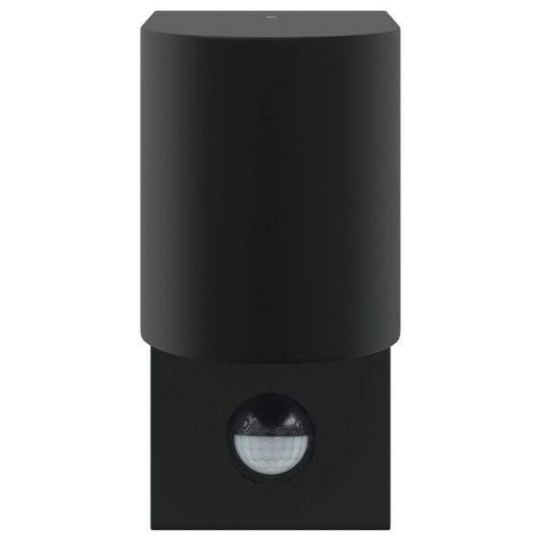 vidaXL Lampada da Parete Esterna Nero 12 x 7 x 15 cm