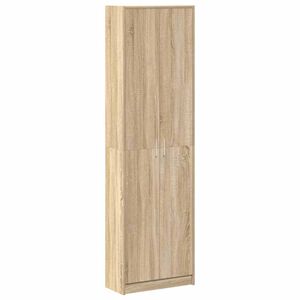 vidaXL Guardaroba Rovere Sonoma 55 x 25 x 189 cm Legno multistrato
