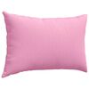 vidaXL Cuscini da Divano 2 pcs Rosa 60 x 40 cm Tessuto