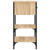 vidaXL Comodino Rovere Sonoma 34x36x70 cm in Legno Multistrato