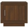 vidaXL Tavolino da Salotto Rovere Marrone 51x50x45cm Legno Multistrato