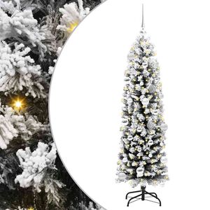 vidaXL Albero di Natale artificiale con 150 LED Verde 150 cm