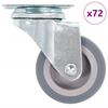 vidaXL Ruote Girevoli 72 pz 50 mm