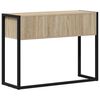 vidaXL Tavolino Sonoma 100 x 36 x 75 cm Legno multistrato
