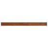 vidaXL Soglia della Finestra Legno Marrone 160 x 15 x 4,5 cm PVC