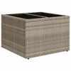 vidaXL Set Divano da Giardino Grigio chiaro polyrattan
