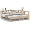 vidaXL Letto Libreria senza Materasso 180x200 cm in Legno di Pino