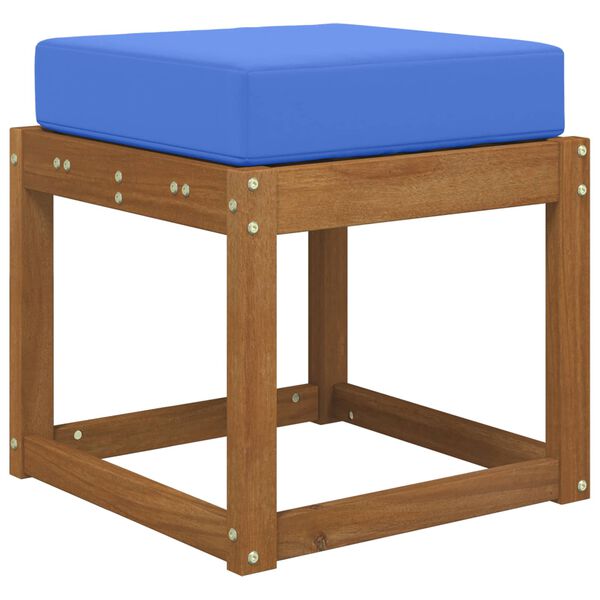 vidaXL Cuscino da Sedia Esterno Turchese 40 x 40 x 8 cm