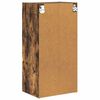 vidaXL Armadio pensile Rovere fum&eacute; 40 x 29,5 x 80 cm Legno multistrato