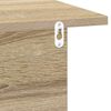 vidaXL Comodino Rovere Sonoma 40 x 30 x 25 cm Legno multistrato