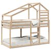 vidaXL Letto a Castello senza Materasso 90x200cm Massello Pino
