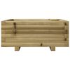 vidaXL Fioriera da Giardino 60x60x26,5 cm in Legno di Pino Impregnato