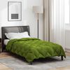 vidaXL Duvet Invernale Verde 220 x 135 cm Microfibra