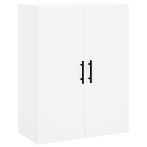 vidaXL Mobile a Parete Bianco 69,5x34x90 cm