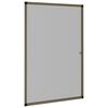 vidaXL Zanzariera per Finestre Marrone 80x120 cm