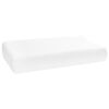 vidaXL Cuscino da Letto 80 x 40 x 12,5 cm Medio Schiuma Memory Bianco