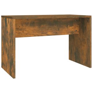 vidaXL Sgabello da Toeletta Rovere Fumo 70x35x45 cm Legno Multistrato
