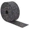vidaXL Rotolo di Granulato in Gomma Nero 200 x 12 x 0,8 cm Gomma