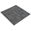 vidaXL Piastrella per Tappeto Grigio Carbone 50 x 50 cm 36 pcs