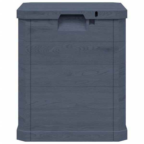 vidaXL Baule da Giardino 90 L Antracite