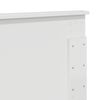 vidaXL Testiera Bianco Lucido 180 cm Legno multistrato