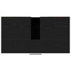 vidaXL Mobile da Bagno Rovere Nero 60 x 32 x 54 cm Legno multistrato