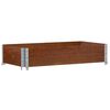 vidaXL Paretale per Pallet Marrone 100x50cm in Legno Massello di Pino