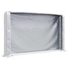 vidaXL Rastrelliera per Legna con Copertura Antipioggia 150x25x150 cm