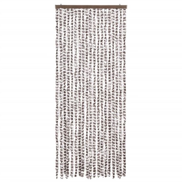 vidaXL Zanzariera Grigio Talpa e Bianco 56x185 cm Ciniglia