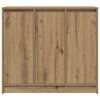 vidaXL Credenza Rovere Artigianale 85x34x76 cm in Legno Multistrato