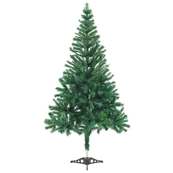 vidaXL Albero di Natale Preilluminato con Palline 120 cm 230 Rami