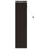 vidaXL Tenda Veneziana Marrone Scuro 50 x 160 cm 35 mm