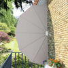 vidaXL Tenda Laterale per Terrazza Pieghevole Crema 200 cm