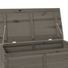 vidaXL Box Cuscini da Esterno Marrone 100x50x56cm Legno Massello Abete